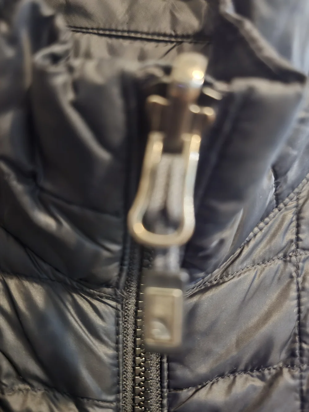The North Face Men’s Black Quilted Jacket...VERY THIN JACKET